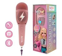 Wow Generation Microphone Wow00029-439 – Sans fil Bluetooth rechargeable – Rose dès 6 ans