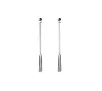 Micro Lab Sampling Reagent Cuillère, 2PCS 10cm 2 en 1 Lab Cuillère Spatule Métal Laboratoire Double Tête Mélange Spatule Pour Poudres, Gel Cap, Fournitures De Laboratoire