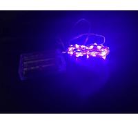 Micro LED Fairy Clair Corde 3AA B -violet