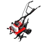 Micro machine de labour à essence pour labourer et desserrer le sol - Petite machine de tranchée agricole domestique avec roue de scarificateur