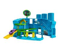 Micro Machines Core Playset, Station de Lavage de Voiture - Extensible et connectable à d'autres Ensembles MM, Comprend Un véhicule Exclusif - Collectionnez-Les Tous