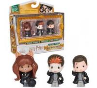 WIZARDING WORLD HARRY POTTER - 3 FIGURINES POLYNECTAR MOMENTS MAGIQUES - 3 Poupées Figurines Articulées - Figurine Harry Potter - Jouet Harry Potter - Jouer et Exposer - Jouet Enfant 6 ans et +