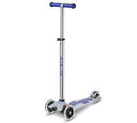 Micro Maxi Deluxe Flux LED Trottinette pour Enfants à partir de 5 Ans avec Roues LED Plateau Transparent