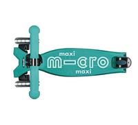 Micro Maxi Deluxe Glow Trottinette LED 3 roues pour garçons et filles avec lumières LED Direction douce avec dureté réglable Hauteur réglable Très légère 2,5 kg