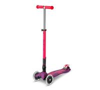 Micro Mobility Trottinette Maxi Micro Deluxe, grandes roues, guidon réglable, 5-12 ans, Rose/Violet