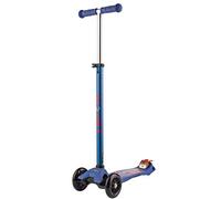 Micro, Maxi Micro Deluxe, Trottinette Enfant 3 Roues, 5 à 12 Ans | Direction souple par transfert de poids, Guidon réglable au millimètre, Légère, Roues PU, Frein arrière, Swiss Design