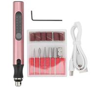 Micro Micro Grand Pen Set Portable USB Multi-Function Tool Machine de forage à ongles
