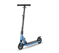 Micro Mobility Trottinette enfant Suspension Sprite – pliable, guidon ajustable, 8+ans – Bleu ciel