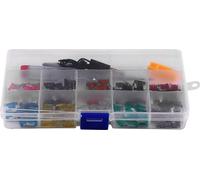 Micro Mini Blade Fuse, Assortiment Kit de fusibles 100pcs 3a-35A pour voiture Auto Truck SUV