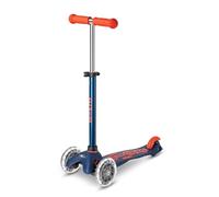 Micro Mobility Trottinette Mini Micro Deluxe LED Bleu marine