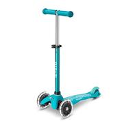 Micro, Mini Micro Deluxe LED, Trottinette Enfant 3 Roues, 2 à 5 Ans | Direction souple par transfert de poids, Guidon réglable au millimètre, Légère, Roues PU LED à induction, Swiss Design