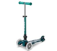 Micro, Mini Micro Deluxe LED, Trottinette Enfant 3 Roues, 2 à 5 Ans | Direction souple par transfert de poids, Guidon réglable au millimètre, Légère, Roues PU LED à induction, Swiss Design
