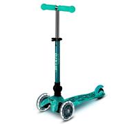 Micro Mini Micro Deluxe Pliable LED Trottinette 3 Roues Enfants | Pliable | Roues avec éclairage LED et roulements ABEC9 | Guidon réglable en hauteur | Garçons et filles | 2-5 ans