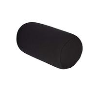 Micro Mini Oreiller Rouleau Coussin Pour Voiture Canapé Oreiller Pour Voyages Bureau 29x16cm (Couleur : Noir)