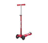 Micro, Mobility - Maxi Micro Deluxe Rouge - Trottinette Enfant - Plusieurs Fois Jouet de l'année - Créée en Collaboration avec des Professionnels de la santé. - De 5 à 12 Ans - Rouge