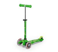 Micro Mobility - Trottinette Mini Micro Deluxe Vert - Trottinette Enfant au design original - Apprentissage de l'équilibre en douceur - De 2 à 5 ans - Vert