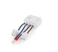 Micro module prise encastrée - 3500W - extra plat - Blanc - DiO