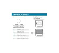 Micro-module récepteur pour volets roulant et store pour commande à distance - - 970290