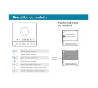 Micro-module récepteur pour volets roulant et store pour commande à distance - - 970290