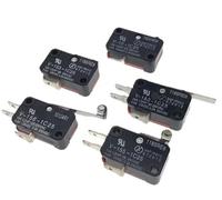 Micro momentané, 10 pièces, V-151-1C25/V-152-1C25/V-153-1C25/V-154-1C25/V-155-1C25/V-156-1C25/V-15-1C25/V-15-1B5 Fin de course(V-152-1C25)