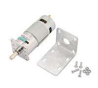 Micro Moteur à Engrenages Courant Continu, XD-42GA775 DC12V / 24V Moteur à Balai à Courant Continu avec Support Mécaniques Rigoureuses, Stabilité (300RPM 12V)