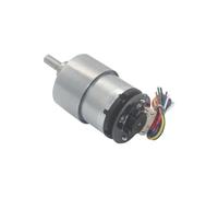 Micro moteur à engrenages électrique JGB37-520B DC 6V12V24V, avec encodeur AB Hall, moteurs à engrenages de 37mm(960RPM,DC24V)