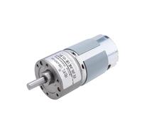 Micro moteur à engrenages, GM37 545 37mm, balais de carbone, cc grande vitesse avec boîte vitesses en métal for le bricolage(Dc 12v 12,1:450-MOTOR)