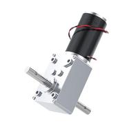 Micro-moteur CC à double arbre 5840-31ZY, 12 V/24 V, couple élevé, 70 kg/cm, engrenage tout métal, en D, 7 tr/min 471, réducteur vis sans fin(1000-BRACKET MOTOR)