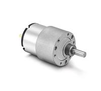 Micro Motoréducteur CC DC 6V / 12V 24V Moteur d'engrenage Toute boîte de vitesses électrique à couple en métal 7/12/22/35/45/66/107/200/320/600/96 0RPM(600rpm,6V)