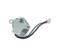 Micro mouvement Moteur pas à pas à engrenages micro 4 phases 5 fils 24BYJ-48 5 V CC Moteur pas à pas de toilette intelligent Mini moteur pas à pas rond de 24 mm de diamètre Coulisse à engrenages