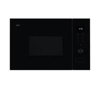 AEG-Electrolux Micro-ondes encastrable OS5MG20EB 20L 800W Grill Écran LED Ouverture élec. Noir inox