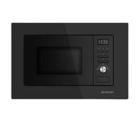 MICRO-ONDAS INTEGRACION IMW-20BTN INFINITON (CRISTAL NOIR, 20L, Puissance 800W, Grill 1000W, Capacité 20l, Plat 24,5 cm, Décongélateur)