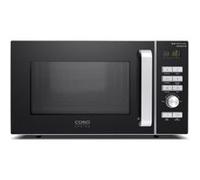 CASO | MI 30 Micro-ondes Ceramic | Technologie Inverter | Fond en céramique pour plus d'espace, 1000 W, espace de cuisson 30 L, 8 programmes de cuisson, boîtier en acier inoxydable, argenté