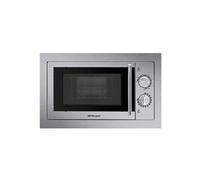 Micro-Onde + Gril MIG2033 Décongélation Minuteur 20L 800W Acier Inoxydable Gris