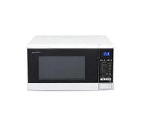 Micro- ondes + Gril Sharp Micro-Onde + Gril R670W 20L 800W Décongélation Minuteur Blanc