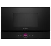 Bosch Serie 8 BFR7221B1 micro-onde Noir Micro-onde simple Intégré 21 L 900 W