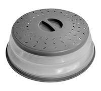 micro-onde plaque Coque 26,7 cm pliable pour couvercle de plaque de nourriture - sans BPA, micro-ondes Assiette Couvercle