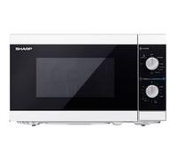 Micro-ondes 20l 800w blanc Sharp yc-mg01e-w blanc/noir G