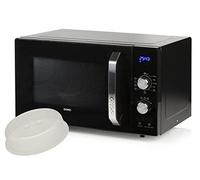 Micro-ondes 23 l 800 W, 8 programmes de cuisson, 5 niveaux de puissance, plateau tournant Ø 27 cm, avec couvercle