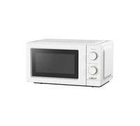 Micro-ondes 5 modes avec base antidérapante (700W 230V) d'une capacité de 20 litres, couleur blanche