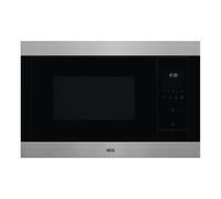 AEG-Electrolux Micro-ondes TMS5G25IEM 25 L 900 W Grill quartz Convection intégrée Noir et inox anti-trace