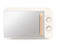 Micro-ondes avec fonction grill - FLAMA - 20L - 700W - Crème - Fonction grill - Tactile - Dégivrage automatique