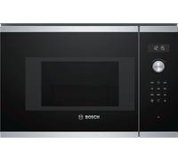 Bosch Serie 6 BEL524MS0 micro-onde Noir, Acier inoxydable Micro-ondes grill Intégré 20 L 800 W