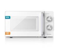Micro-ondes avec Gril - GRUNKEL - 20 L - 700 W - Blanc - Minuterie 30 min