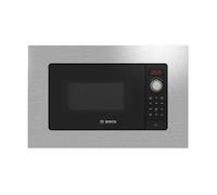 Bosch Elettrodomestici BEL623MS3 Série 2, Micro-ondes encastrables, 60 x 38 cm, acier inoxydable