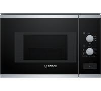 Bosch BFL520MS0 micro-onde Noir, Acier inoxydable Micro-onde combiné Intégré 20 L 800 W