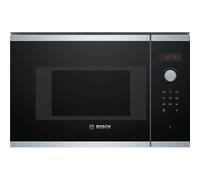 Bosch Serie 4 BFL523MS0 micro-onde Noir, Acier inoxydable Micro-onde simple Intégré 20 L 800 W