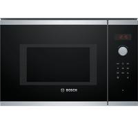 Micro-ondes Bosch BFL553MS0 - Série 4 - Encastrable - 900 W - 25 L - Inox
