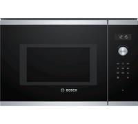 Micro-ondes encastrable - BOSCH Série 6 - BFL554MS0 - Noir / Inox - 59,4 x 38,8 x 38,3 cm
