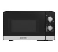 Bosch Serie 2 FFL020MS2 micro-onde Noir, Acier inoxydable Micro-onde simple Comptoir 20 L 800 W